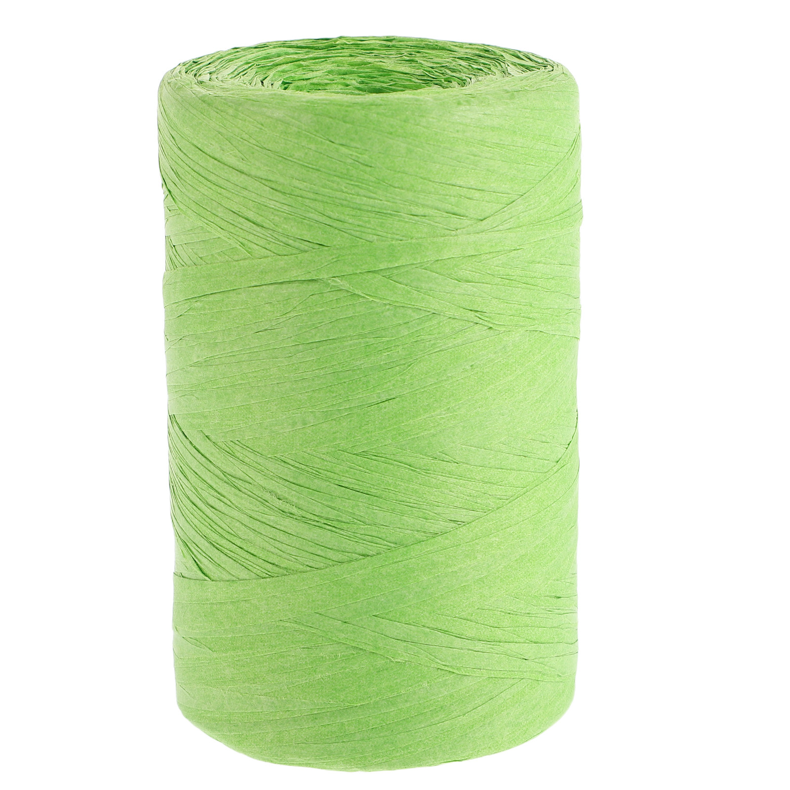 Papercraft Supply Ribbon - เชือกกระดาษราฟเฟียสีเรียบสำหรับห่อดอกไม้ งานประดิษฐ์ DIY ตกแต่ง ของตกแต่งคริสต์มาส เชือกสำหรับห่อของขวัญสีสันสดใส