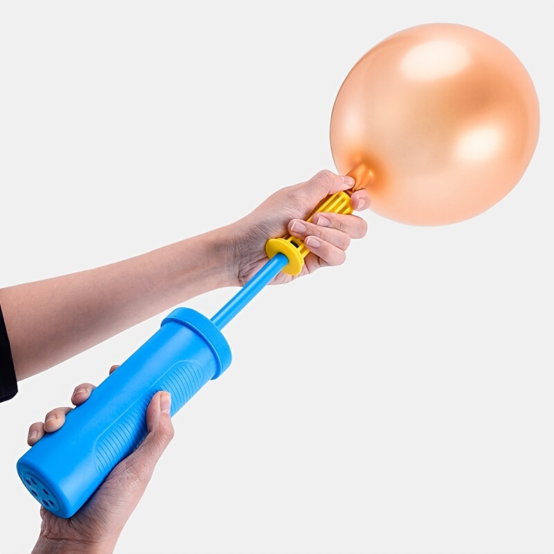 Balloon Pump Hand - ปั๊มลมแบบพกพาพร้อมที่จับและการใช้งานแบบสัมผัสเดียว - ประสิทธิภาพระดับงานหนักเพื่อการเติมลมอย่างรวดเร็ว ใช้ได้กับก๊าซฮีเลียม