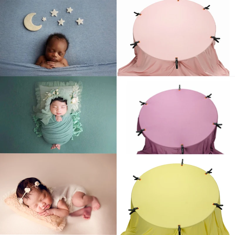 Photo Booth Frame - 150X170 ซม.ทารกแรกเกิดการถ่ายภาพ Props ฉากหลังห่อชุดผ้านุ่มยิงสตูดิโออุปกรณ์เสริมเด็กวางกรอบผ้าห่ม