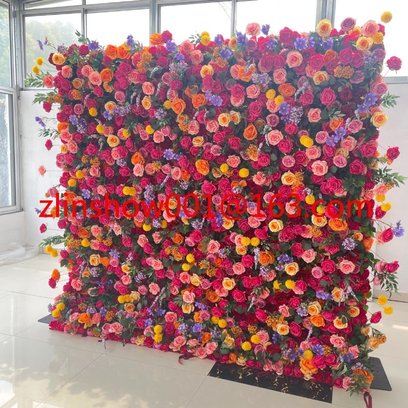 Event Party Supply Rental - อุปกรณ์เช่าสำหรับงานอีเว้นท์ ของตกแต่งบูธถ่ายรูป ผ้าไหม 5D แขวนดอกไม้ขนาด 8x8
