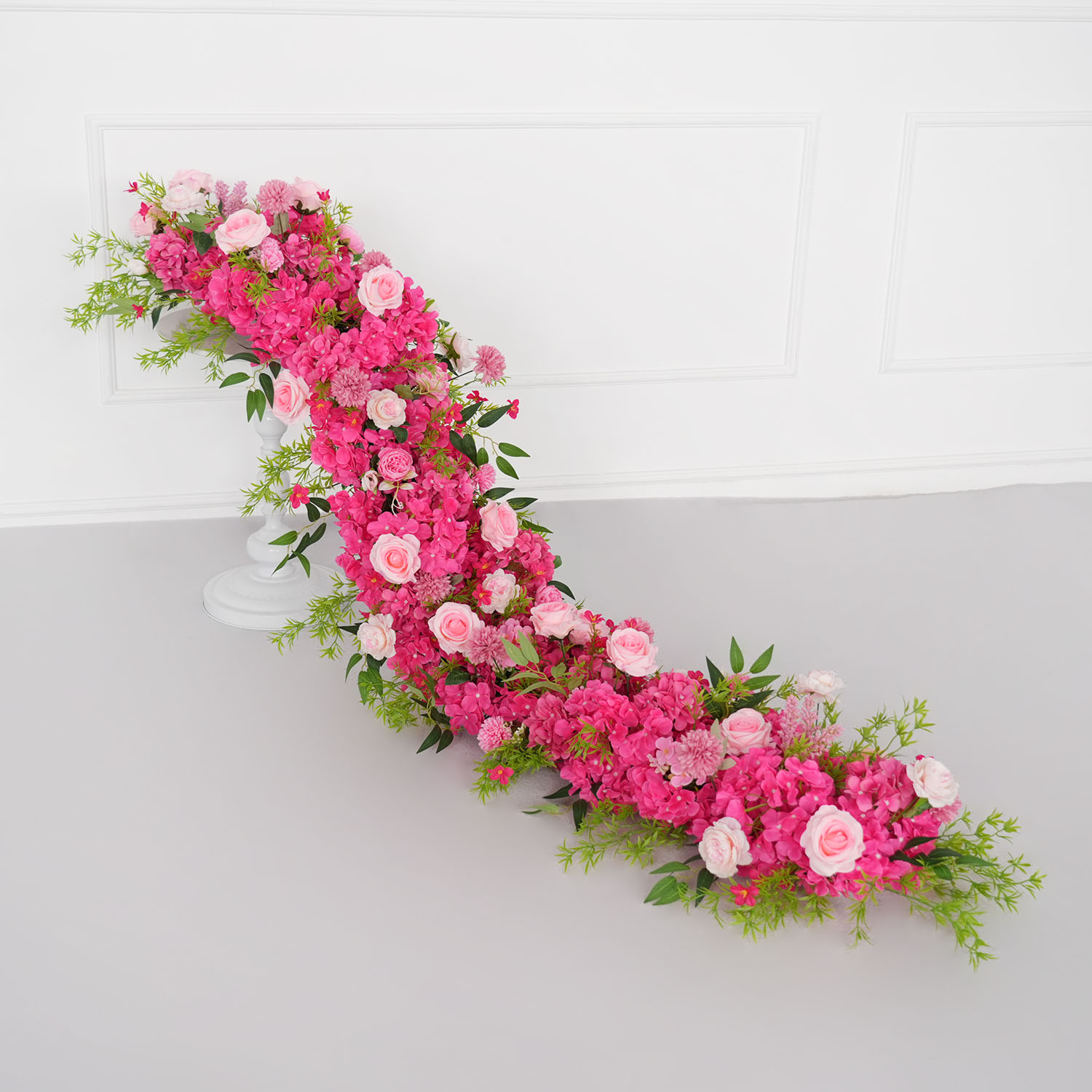 Flower Wall Panel - Uflower 1 m/2 m สีชมพู Rose