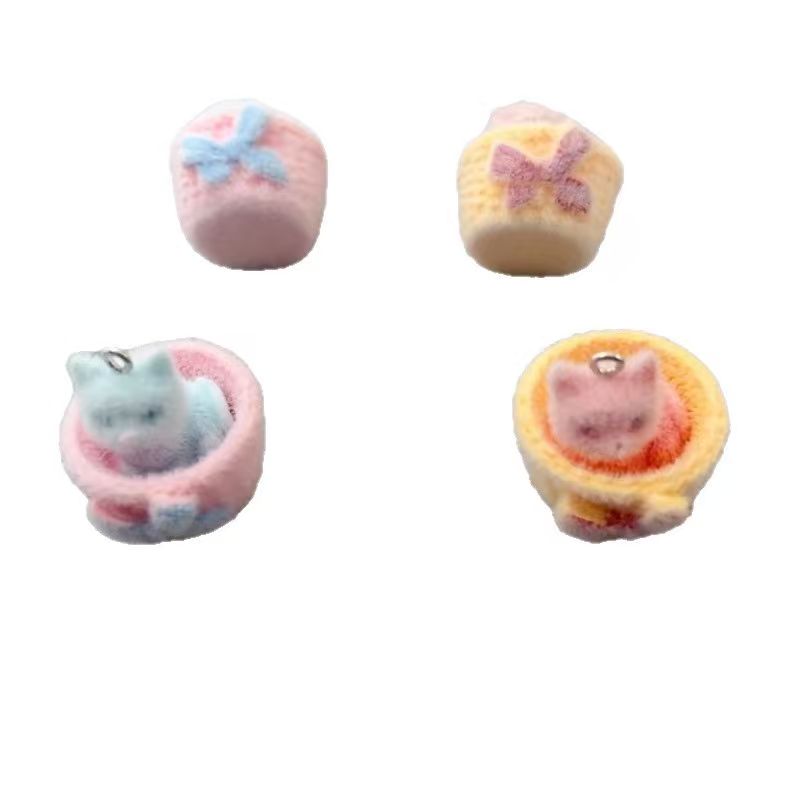 จี้แมวเรซิน 3D แบบนุ่ม 4 ชิ้น  - Event Party บทวิจารณ์และราคา