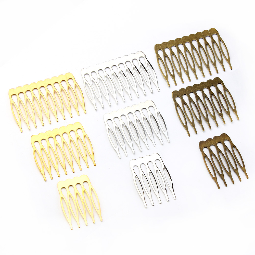 10 ชิ้น 5 8 10 ซี่หวีโลหะทองเห - Event Suppliers บทวิจารณ์และราคา