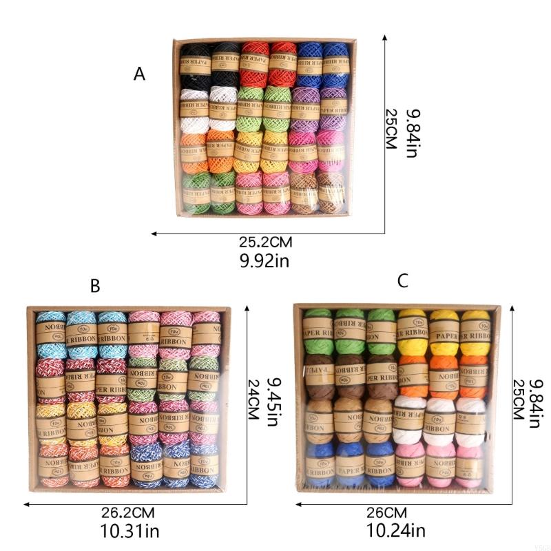 ริบบิ้นกระดาษสำหรับทอผ้าและห่อ - Papercraft Supply Ribbon บทวิจารณ์และราคา