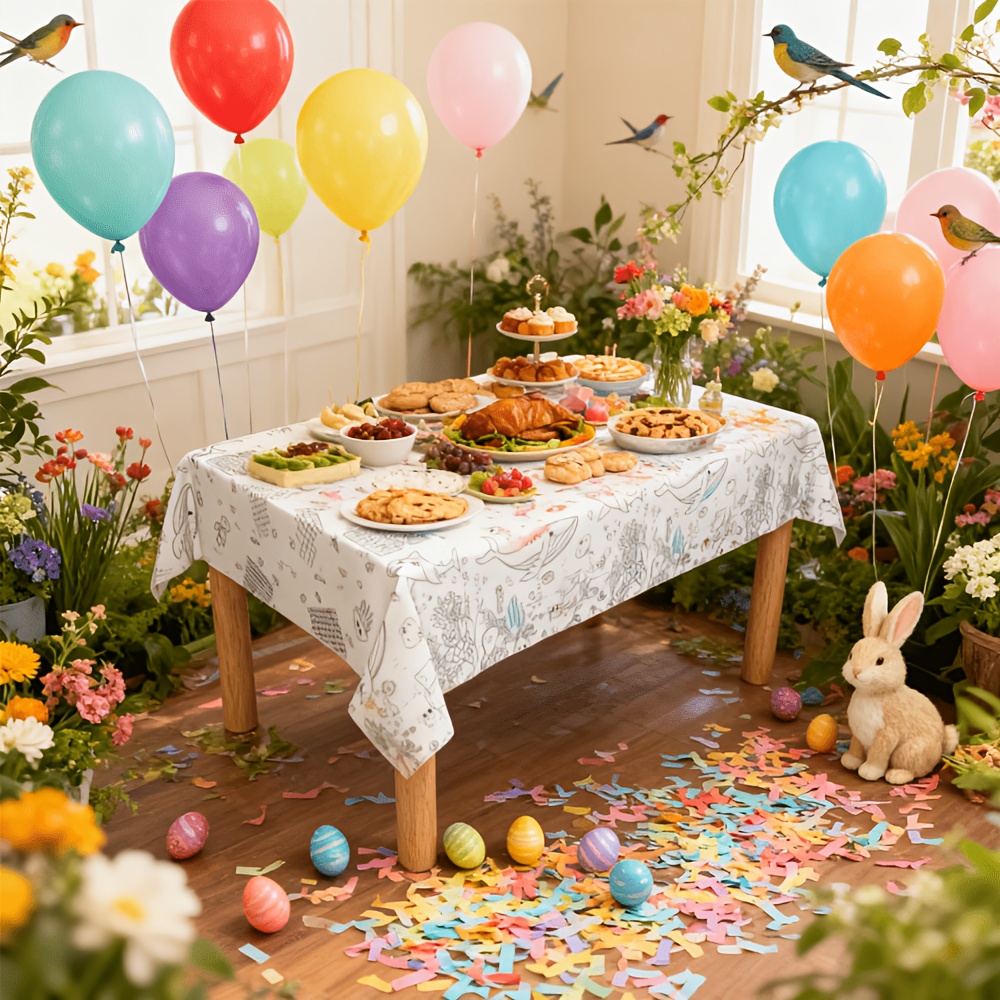 ผ้าปูโต๊ะสำหรับเด็กแบบใช้แล้วท - Table Cloth Disposable บทวิจารณ์และราคา