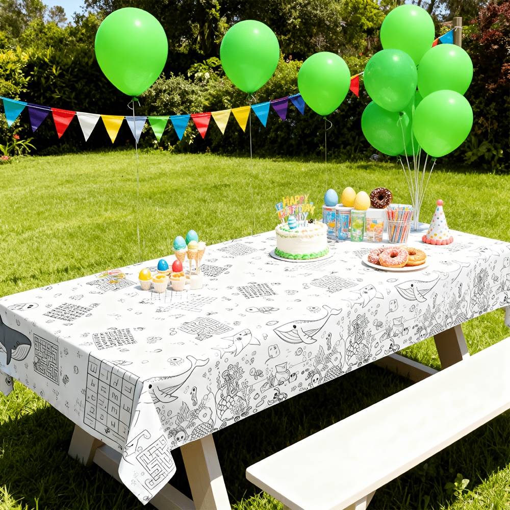 ผ้าปูโต๊ะสำหรับเด็กแบบใช้แล้วท - Table Cloth Disposable บทวิจารณ์และราคา