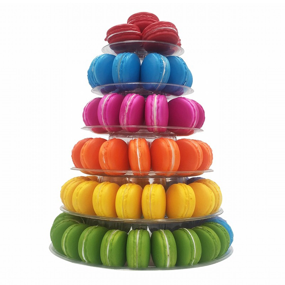 ชั้นวางมาการอง 4/6 ชั้น สำหรับ - Cupcake Stand Tier บทวิจารณ์และราคา