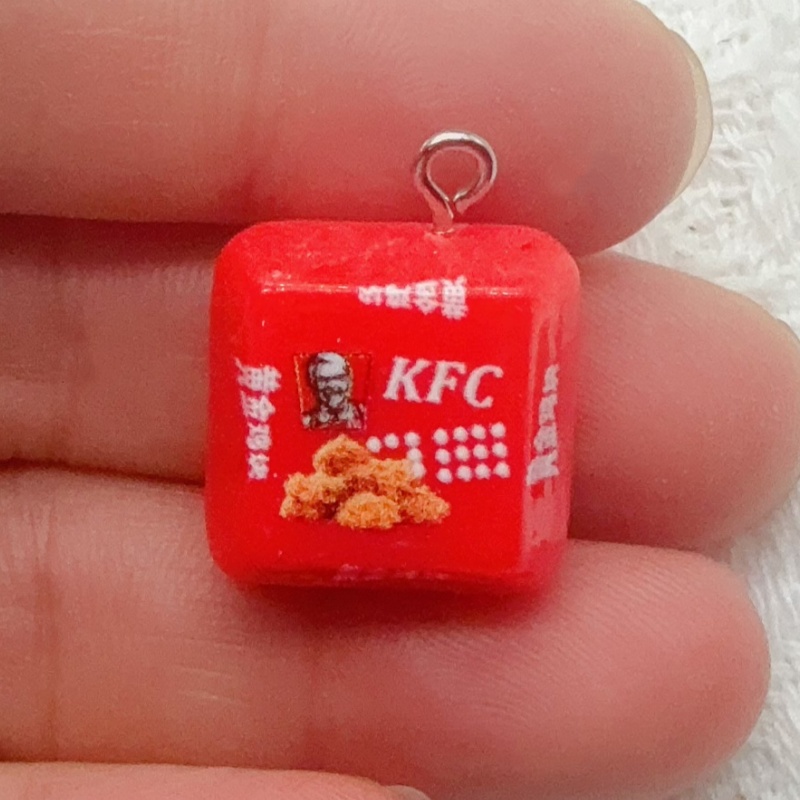 พวงกุญแจถุงอาหารเรซิ่นลายการ์ต - Party Favor Bag บทวิจารณ์และราคา