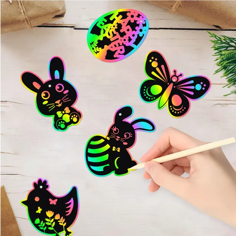 กระดาษขูดลายพร้อมปากกาไม้และริ - Papercraft Supply Ribbon บทวิจารณ์และราคา