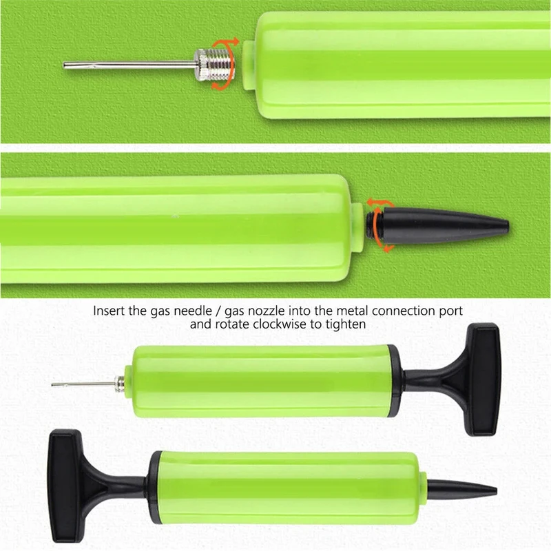 8 ชิ้นแบบพกพา Ball Pump ชุดกาง - Balloon Pump Hand บทวิจารณ์และราคา