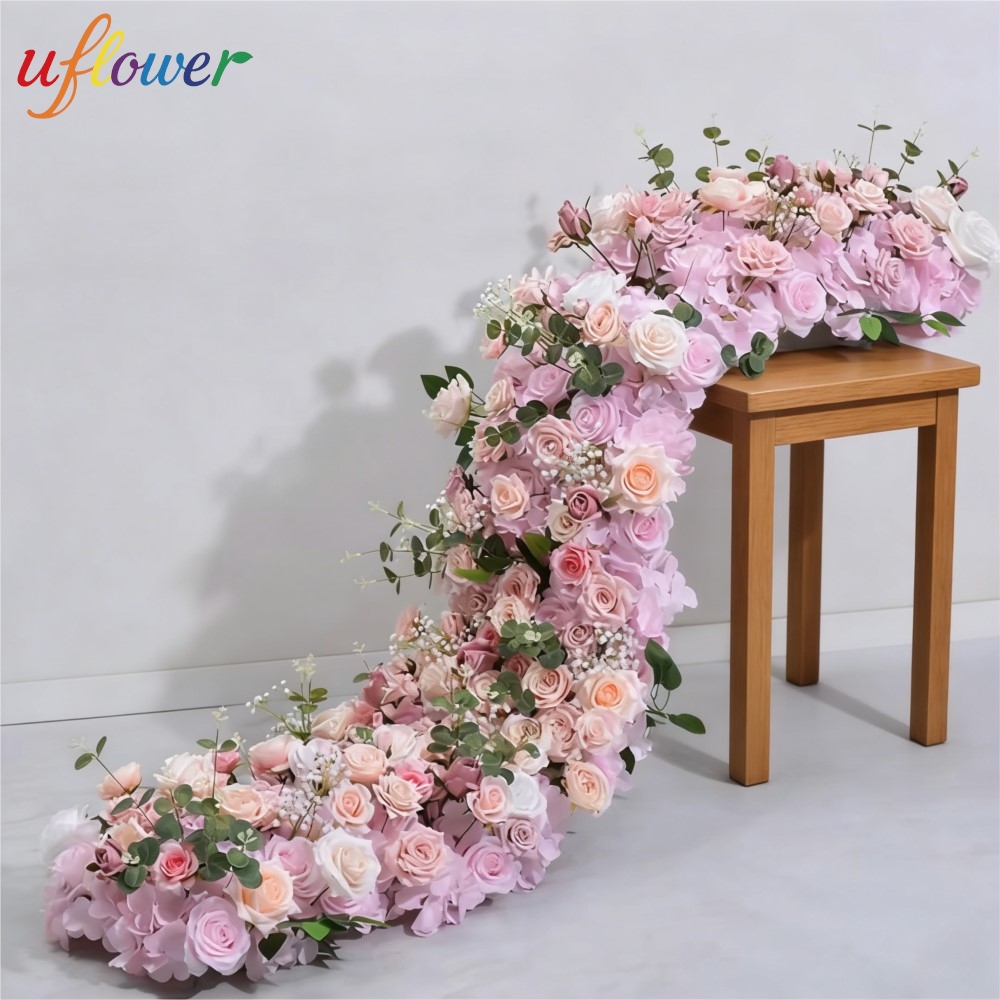 ดอกไม้ประดิษฐ์ Uflower แถวดอกไ - Flower Wall Panel บทวิจารณ์และราคา