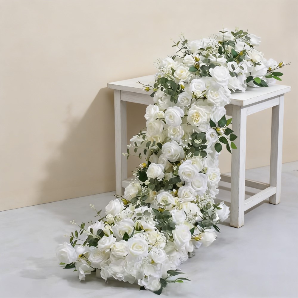 ดอกไม้ประดิษฐ์ Uflower แถวดอกไ - Flower Wall Panel บทวิจารณ์และราคา