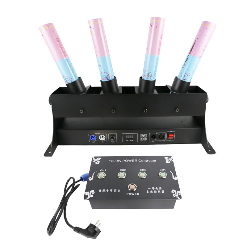 ปืนฉีดผงคอนเฟตติอิเล็กทรอนิกส์ - Confetti Cannon Tube บทวิจารณ์และราคา