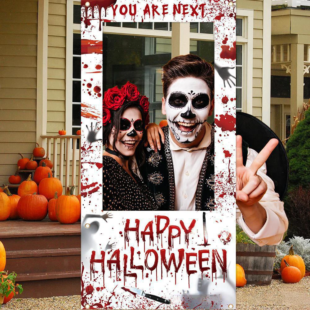 Runto สุขสันต์วันฮาโลวีนฉากหลั - Photo Booth Frame บทวิจารณ์และราคา