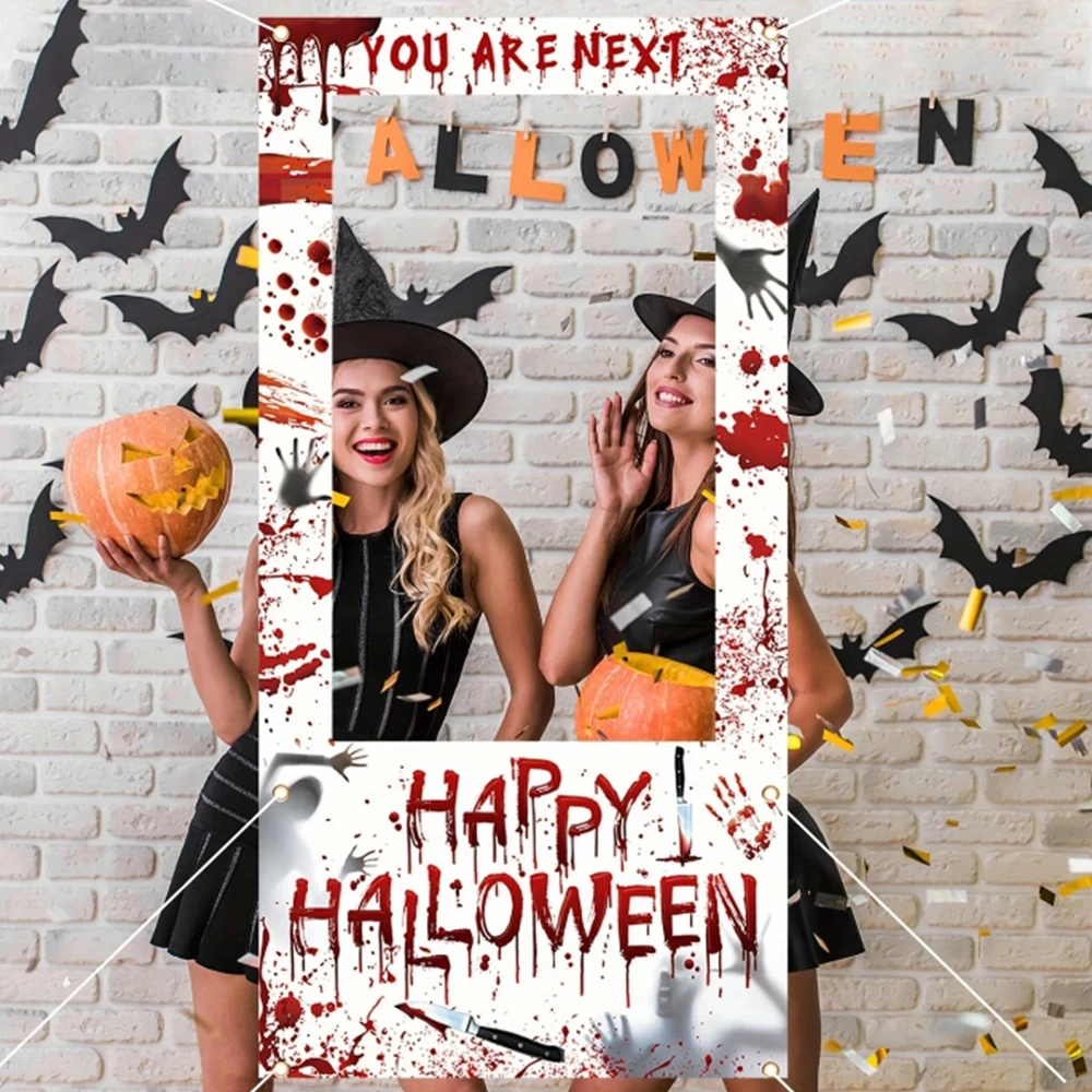 Runto สุขสันต์วันฮาโลวีนฉากหลั - Photo Booth Frame บทวิจารณ์และราคา