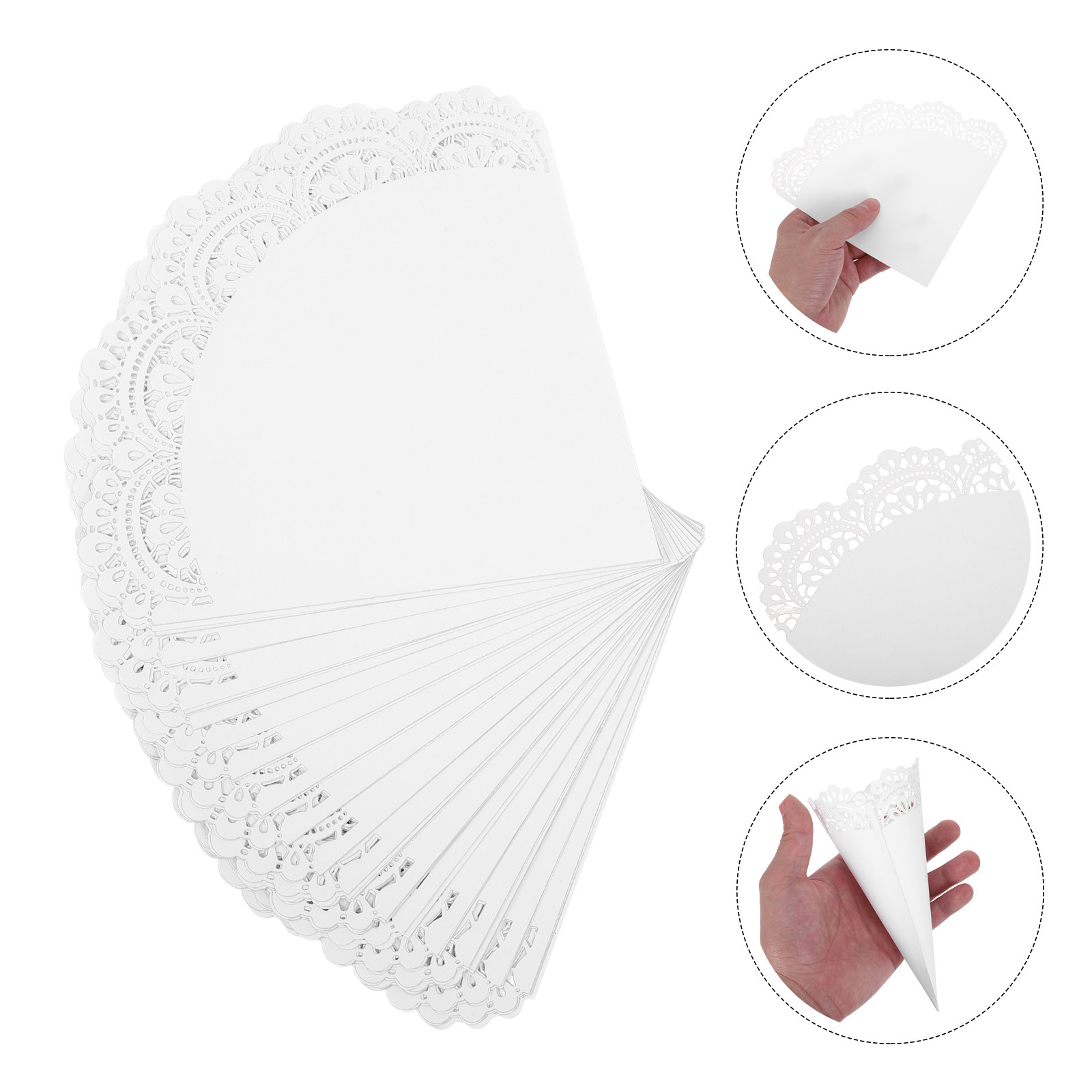 กรวยใส่ดอกไม้สำหรับงานแต่งงาน  - Papercraft Supply Confetti บทวิจารณ์และราคา