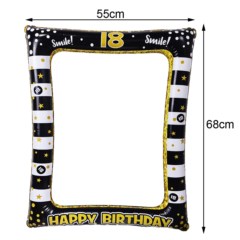 กรอบรูปเป่าลมทรงบอลลูน60th 50T - Photo Booth Frame บทวิจารณ์และราคา