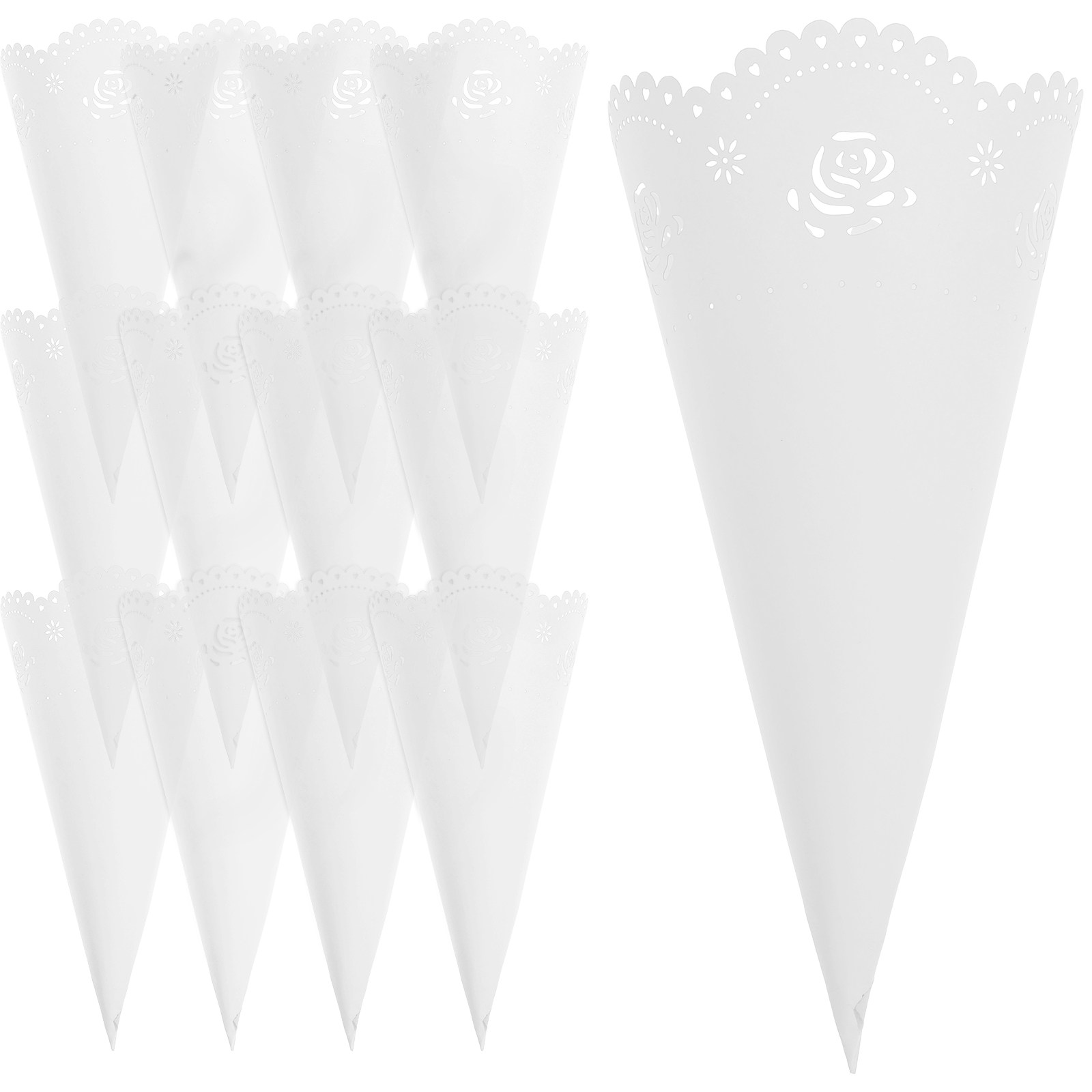 กรวยกระดาษกลวงสำหรับใส่กระดาษโ - Papercraft Supply Confetti บทวิจารณ์และราคา