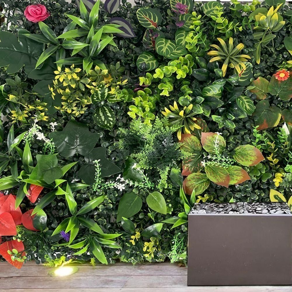 แผ่นผนังต้นไม้ประดิษฐ์ DIY ขนา - Flower Wall Panel บทวิจารณ์และราคา