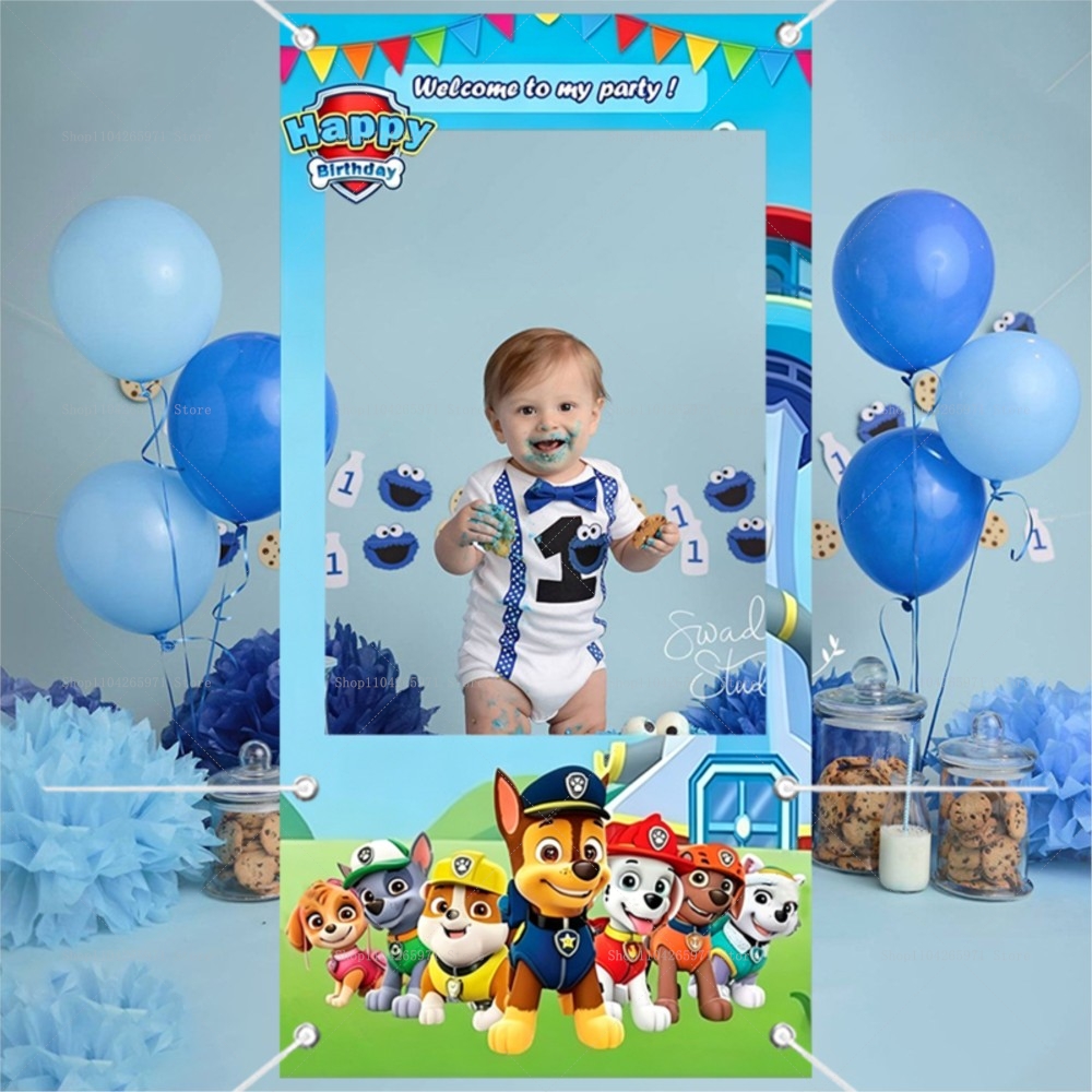 กรอบรูปถ่ายทีมสุนัขพาวพาโทรลน่ - Photo Booth Frame บทวิจารณ์และราคา