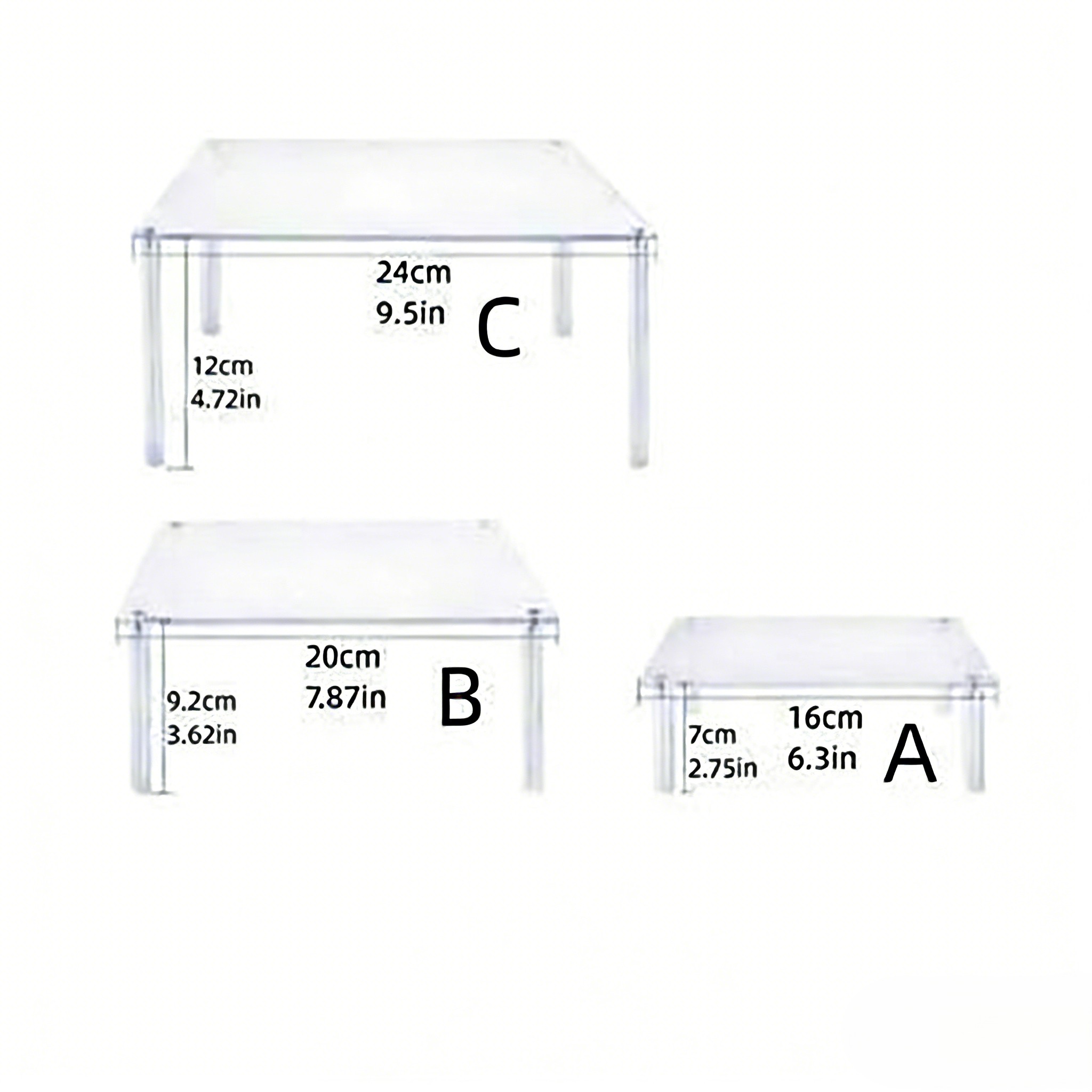 ขาตั้งคัพเค้ก ขาตั้งเค้กทรงสี่ - Cupcake Stand Tier บทวิจารณ์และราคา