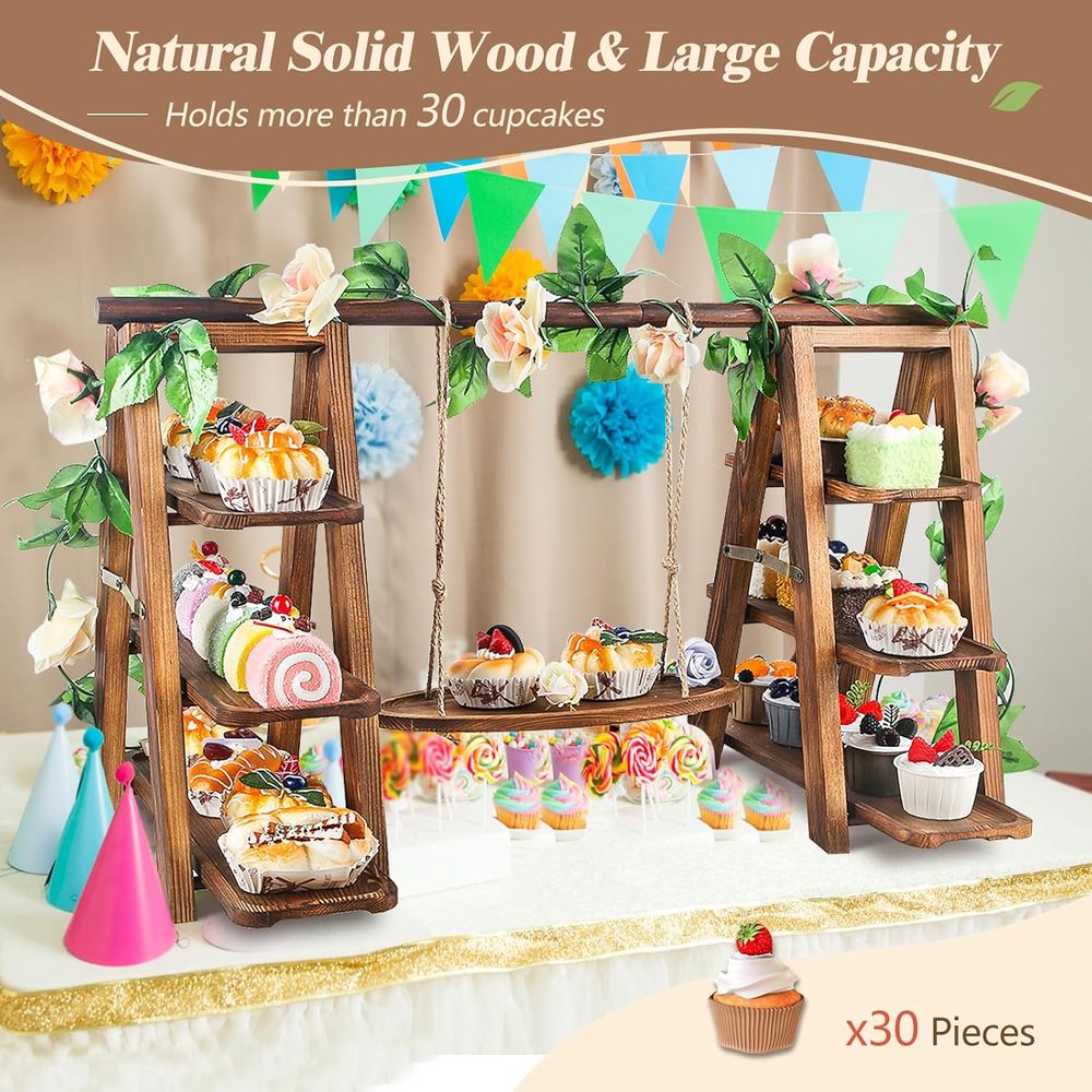 ชั้นวางคัพเค้ก 3 ชั้น พร้อมขาต - Cupcake Stand Tier บทวิจารณ์และราคา
