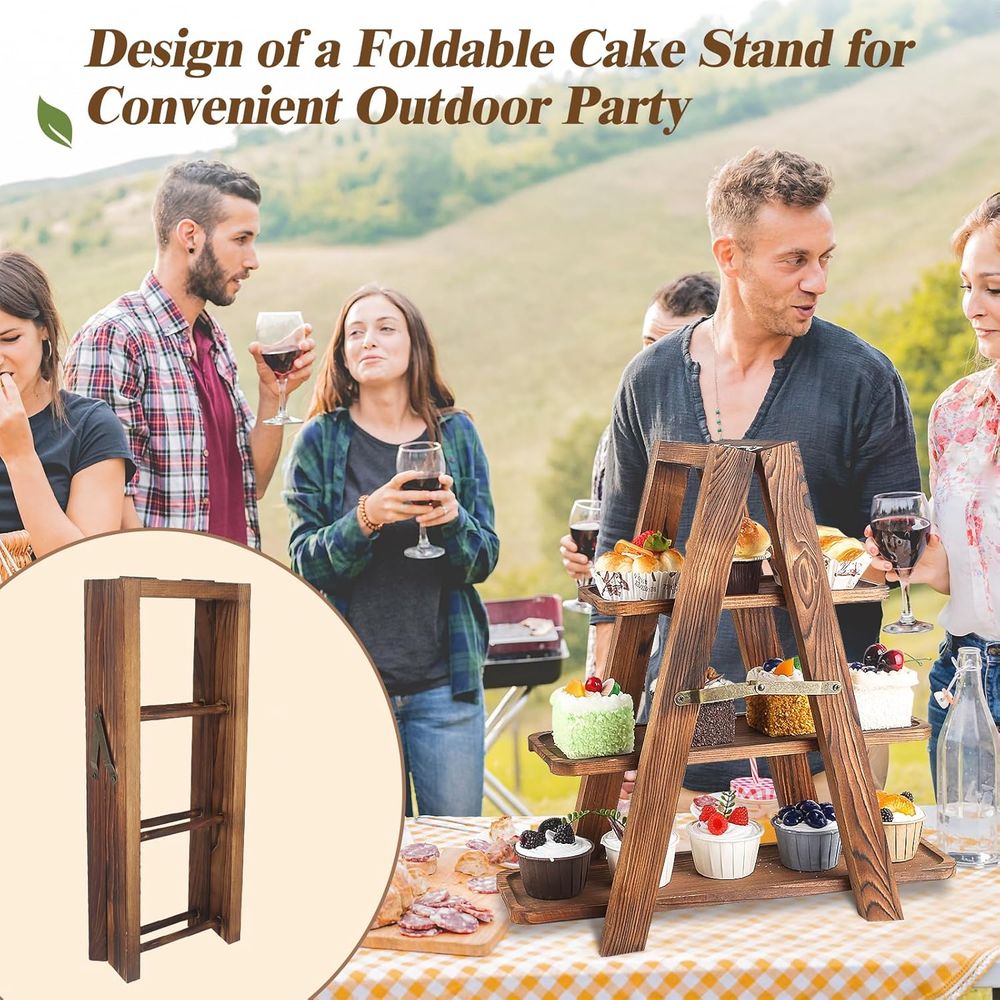 ชั้นวางคัพเค้ก 3 ชั้น พร้อมขาต - Cupcake Stand Tier บทวิจารณ์และราคา