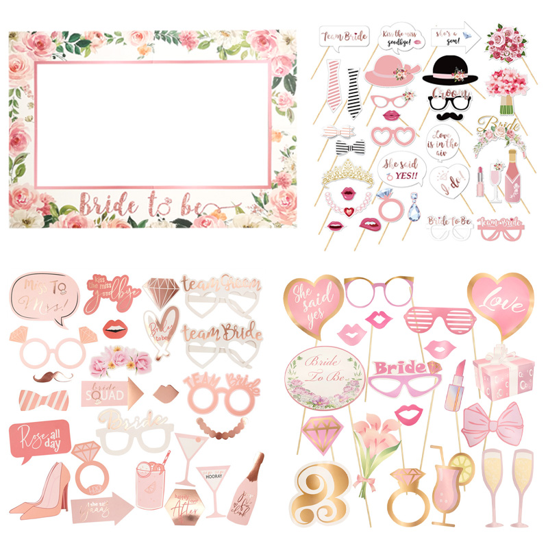 เจ้าสาว Photo Booth Props แต่ง - Photo Booth Frame บทวิจารณ์และราคา