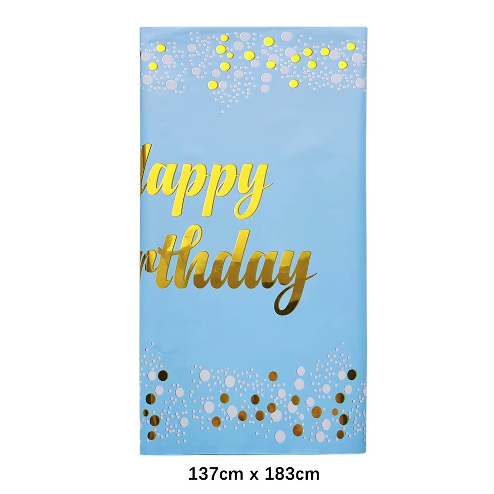 ผ้าปูโต๊ะแบบใช้แล้วทิ้งลายจุดด - Table Cloth Disposable บทวิจารณ์และราคา