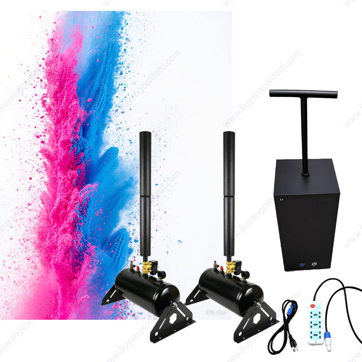 Confetti Streamer เครื่องอาบน้ - Confetti Cannon Tube บทวิจารณ์และราคา