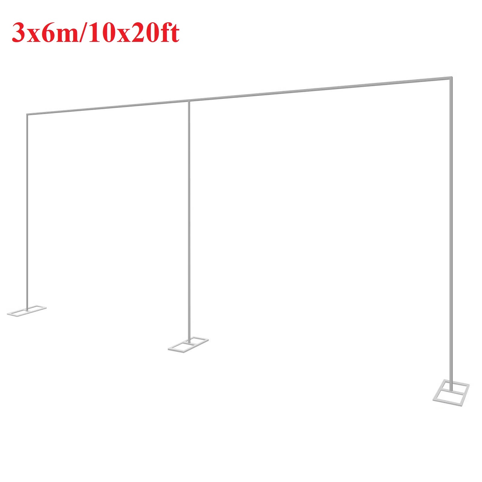 3x6 m/10x20ft โลหะจัดงานแต่งงา - Balloon Arch Kit บทวิจารณ์และราคา