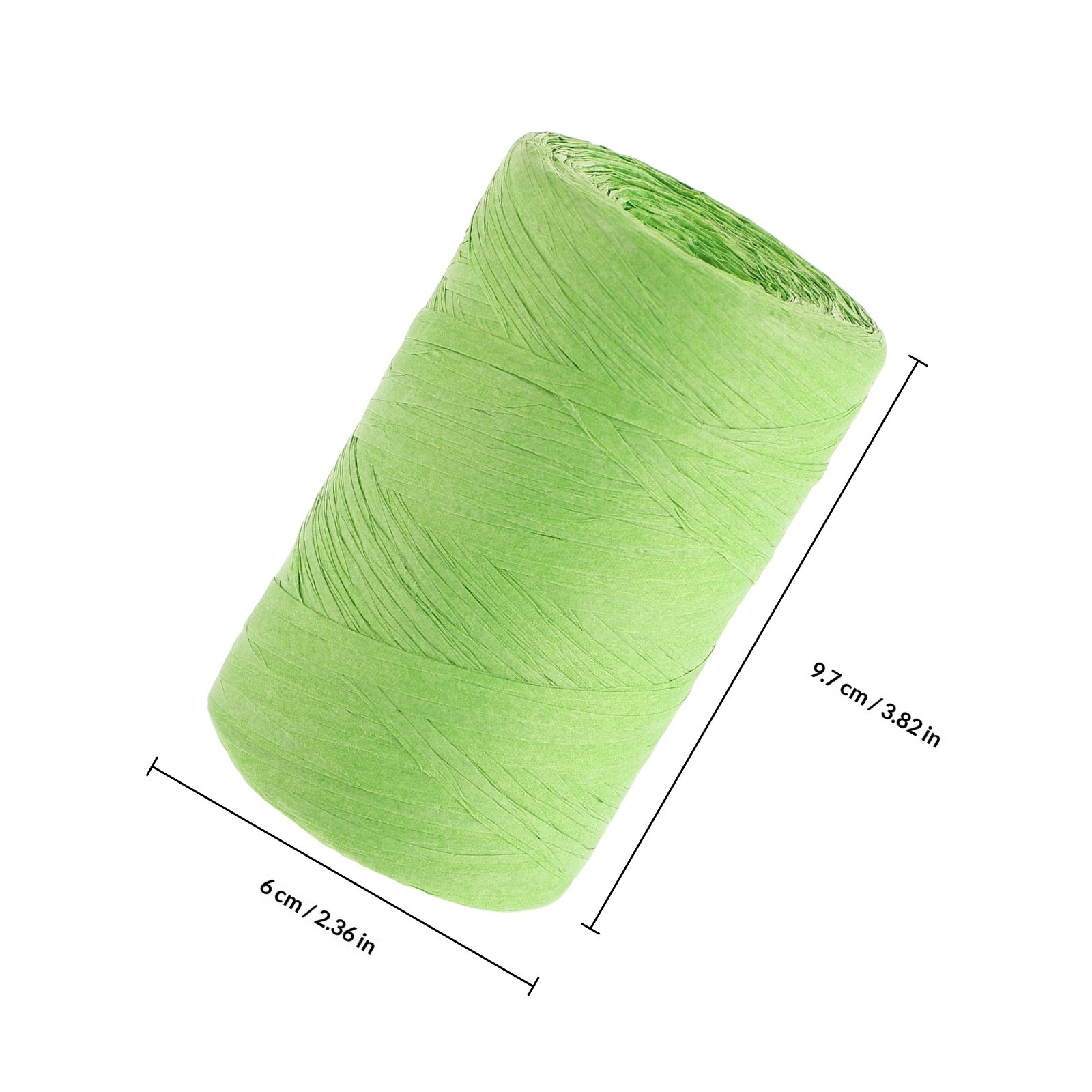 ริบบิ้นกระดาษรัฟเฟียสีสันสดใส  - Papercraft Supply Ribbon บทวิจารณ์และราคา