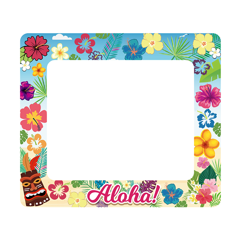 1 PC Hawaiian Aloha Theme Infl - Photo Booth Frame บทวิจารณ์และราคา