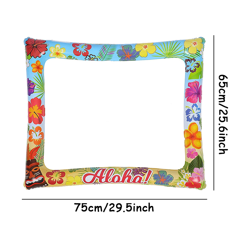 1 PC Hawaiian Aloha Theme Infl - Photo Booth Frame บทวิจารณ์และราคา