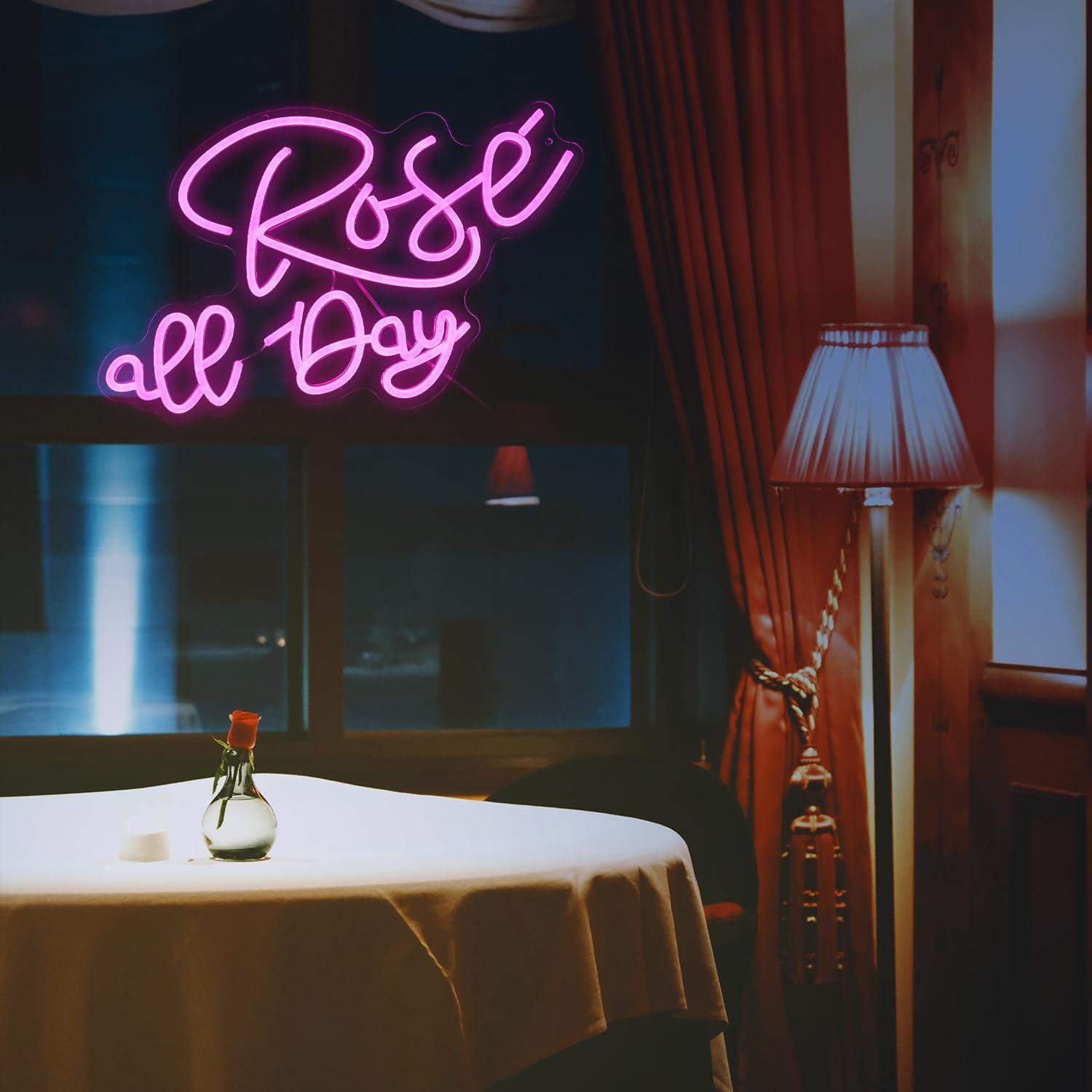 ป้ายไฟนีออนรูปดอกกุหลาบ ปรับคว - Neon Sign Party บทวิจารณ์และราคา