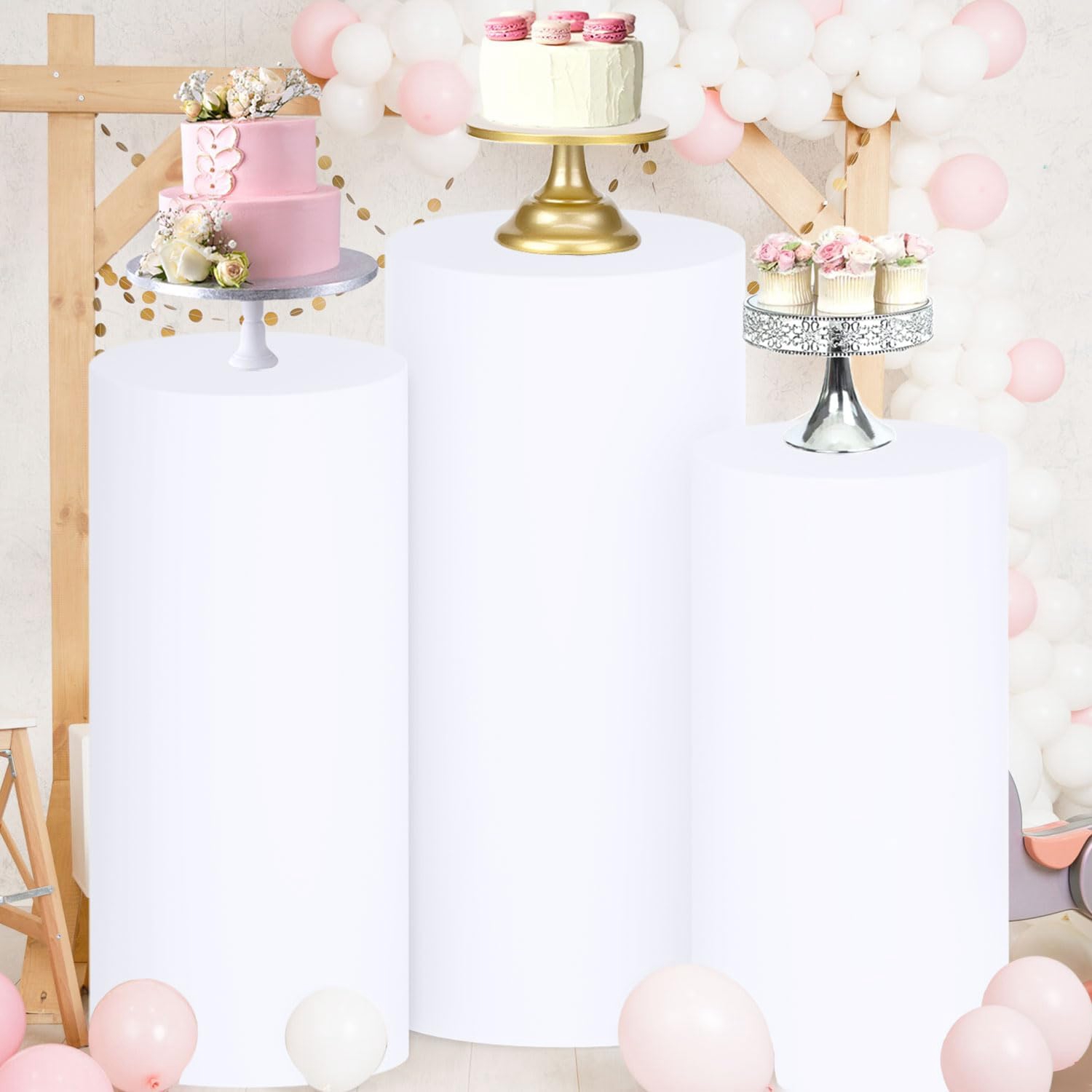 Yeele 1 ชิ้น/3 ชิ้น/5 ชิ้น ผ้า - Dessert Table Backdrop บทวิจารณ์และราคา