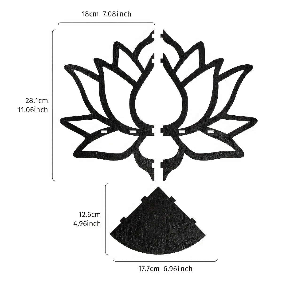 ชั้นวางของแบบลอยตัวรูปทรงดอกบั - Flower Wall Panel บทวิจารณ์และราคา
