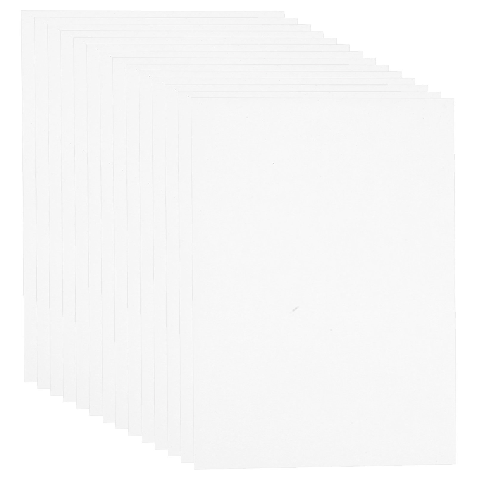กระดาษการ์ดสีขาวหนา 50 แผ่น สำ - Papercraft Supply Invitation บทวิจารณ์และราคา