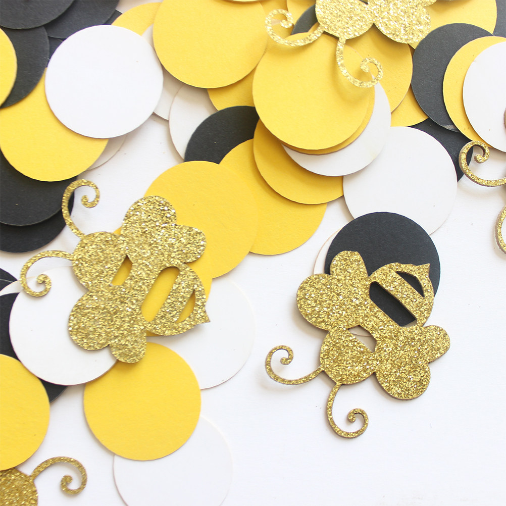 ชุดกระดาษลายการ์ตูนรูปผึ้ง 1 ช - Papercraft Supply Confetti บทวิจารณ์และราคา