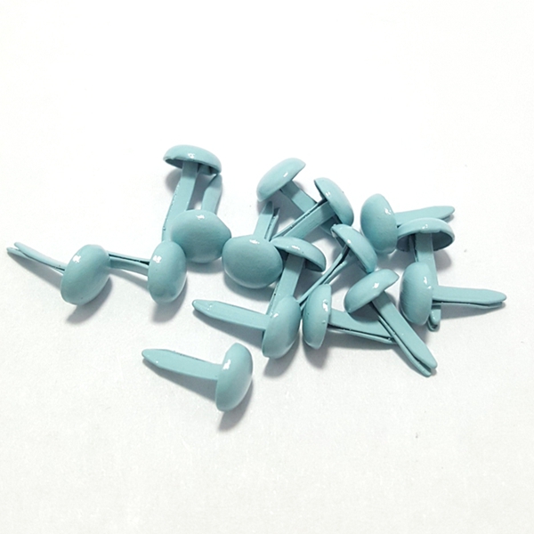 500pcs 5 มม.ขาวโลหะ Brads สำหร - Papercraft Supply Invitation บทวิจารณ์และราคา