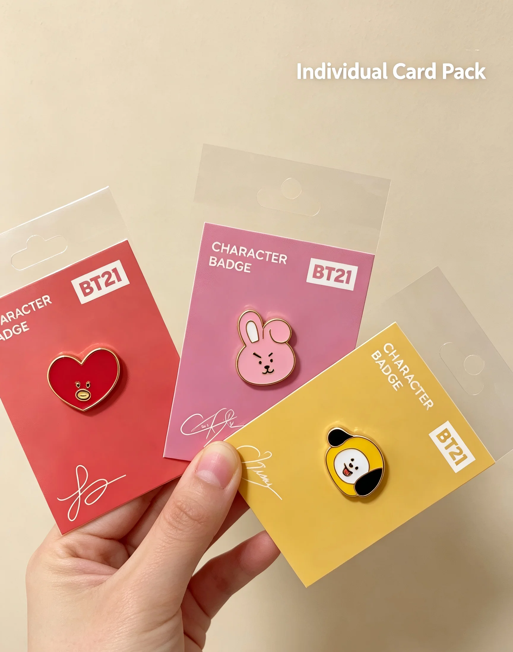 เข็มกลัดโลหะ BT21 ลายการ์ตูน ต - Supply Event บทวิจารณ์และราคา