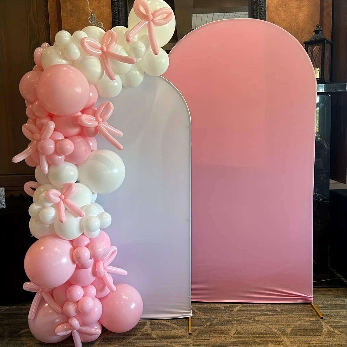 ชุดลูกโป่งริบบิ้นสีชมพู 141 ชิ - Balloon Arch Kit บทวิจารณ์และราคา